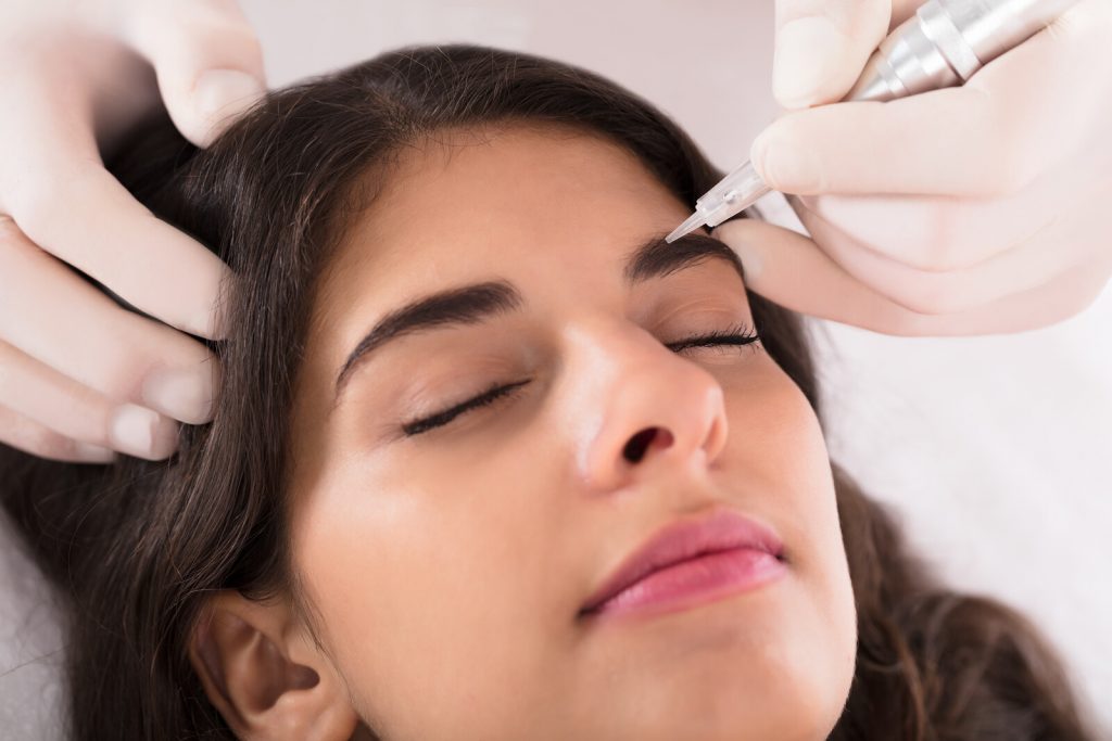 microblading eyebrows in chandler gilbert tempe